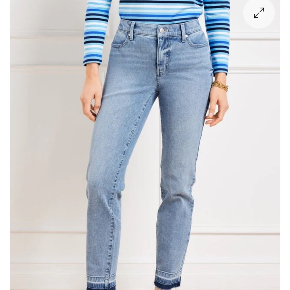 Talbots High Rise Light Blue Jeans